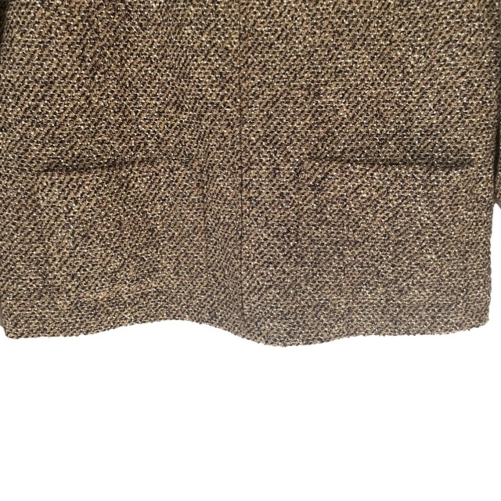 EMMA & JAMES Liz Claiborne Tweed Skirt and Jacket Suit Tan Black Women Size 8 - Picture 6 of 16